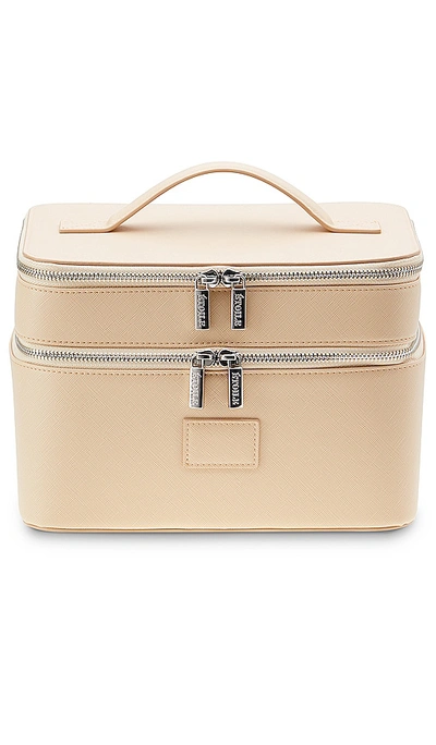 Etoile Collective Duo Vanity Case In Beige