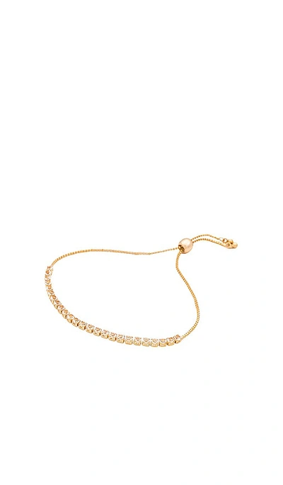 Amber Sceats X Revolve Pave Tennis Bracelet In Gold