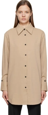 Holzweiler Roli Woven Shirt In 1002 Sand