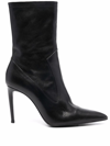 AMI ALEXANDRE MATTIUSSI POINTED-TOE ANKLE BOOTS