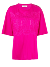 VALENTINO WOMEN'S T-SHIRTS AND TOP - VALENTINO - IN PINK COTTON