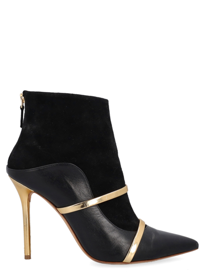 Pre-owned Malone Souliers Ankle Boots In Black