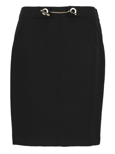 Pre-owned Versace Women's Skirts -  - In Black Wool