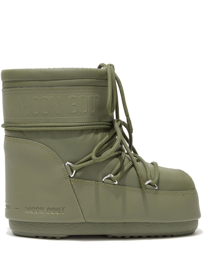 Moon Boot Icon Lace-up S In Green
