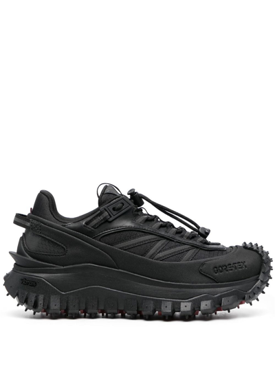 Moncler 45mm Trailgrip Gtx Sneakers In Black