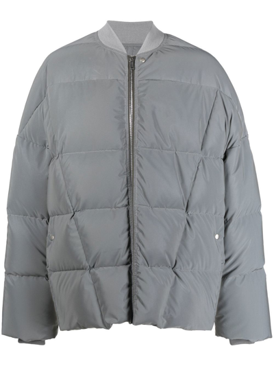 Rick Owens Padded Jacket In Gray