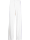 Nells Nelson Wide-leg Knitted Trousers In 白色