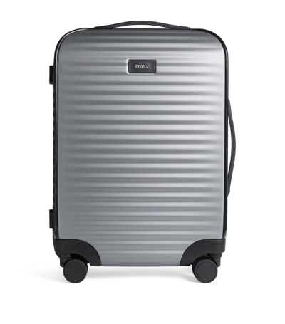 Zegna Leggerissimo Suitcase In Grey