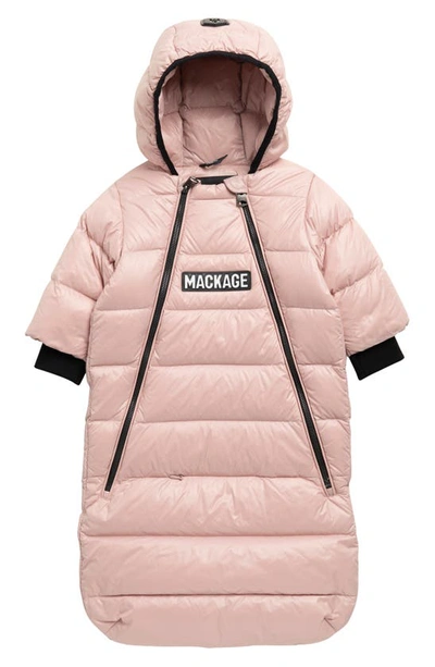 Mackage Kids' Quilted Bundle Coverall In Petal