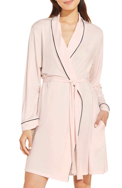 Eberjey Gisele Light Pink Jersey Robe