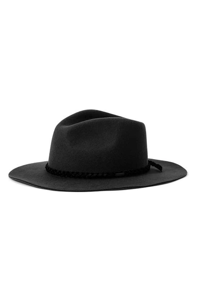 Brixton Messer Western Fedora In Black