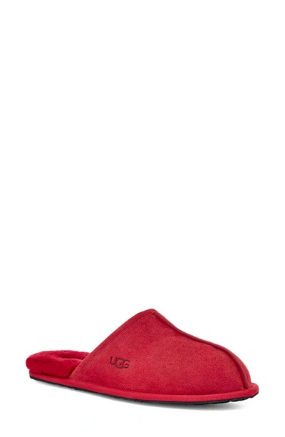 Ugg Scuff Slipper In Samba Red