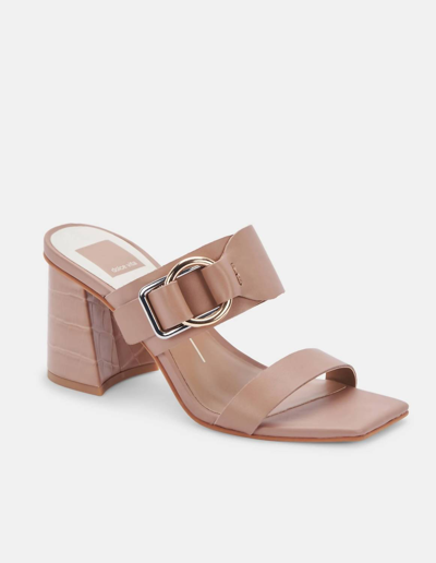 Dolce Vita Palyce Block Heel Sandal In Brown