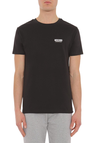 Moschino Mens Black T-shirt