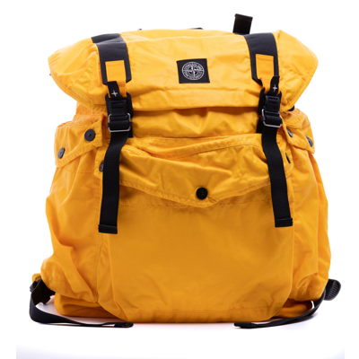 Stone Island Backpack Yellow Man