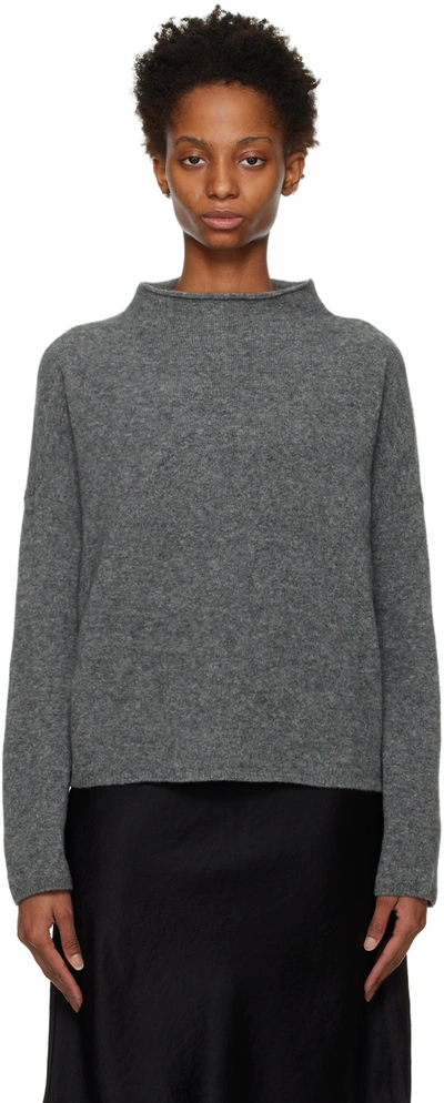 Filippa K Mika Yak Funnelneck Sweater In Grey