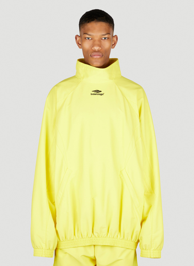 Balenciaga Pullover Tracksuit Jacket In Yellow