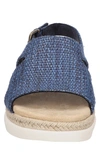 Bella Vita Kato Espadrille Slingback Sandal In Navy