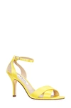 Nina Ankle Strap Sandal In Citron