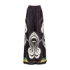 La Doublej La Double J Ladies Twill Silk Palazzo Pants In Multi