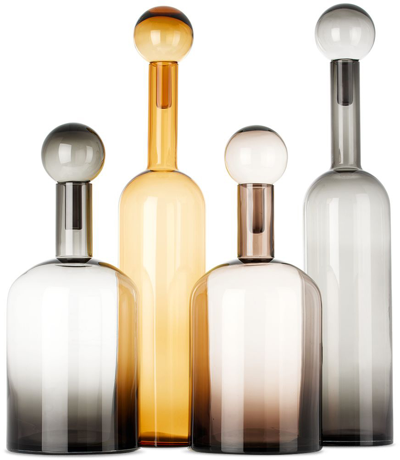 Polspotten Multicolor Xxl Bubbles & Bottles Vase Set