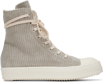 Rick Owens Drkshdw Off-white Ramones Sneakers In 811 Pearl