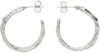 Octi Silver Avocado/lava Earrings In Silver
