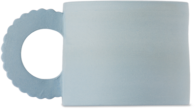 Ekua Ceramics Ssense Exclusive Blue Petal Mug In Sq4593253