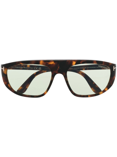 Tom Ford Ft1002 Sunglasses In Brown