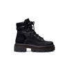 Tory Burch Lug Miller Leather Boots In Black