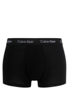 CALVIN KLEIN UNDERWEAR BLACK COTTON BOXER BRIEFS SET,000NB2734AXWB19254526