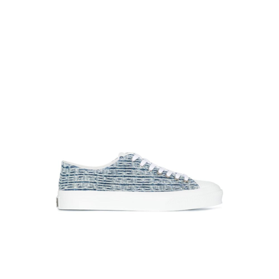 Givenchy (vip) Blue City Denim Low Top Sneakers