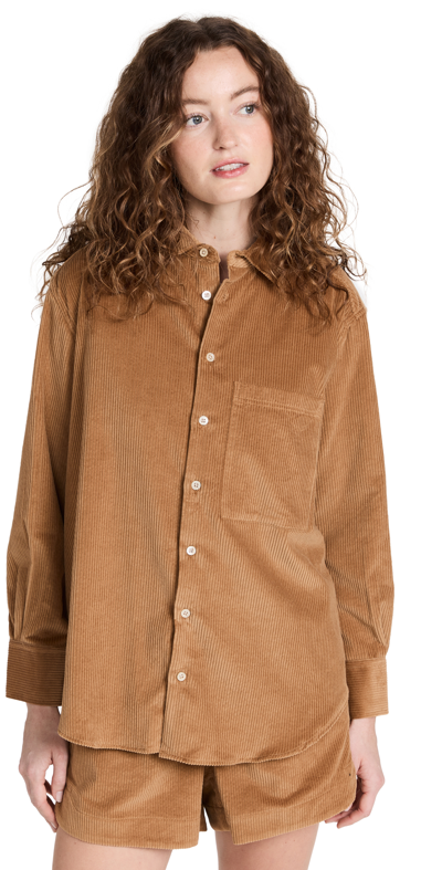Ayr Corduroy Deep End Buttondown
