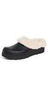 Hunter Play Sherpa Insulated Clogs In Black