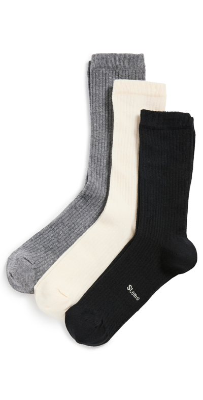 Stems Cashmere Socks Gift Set