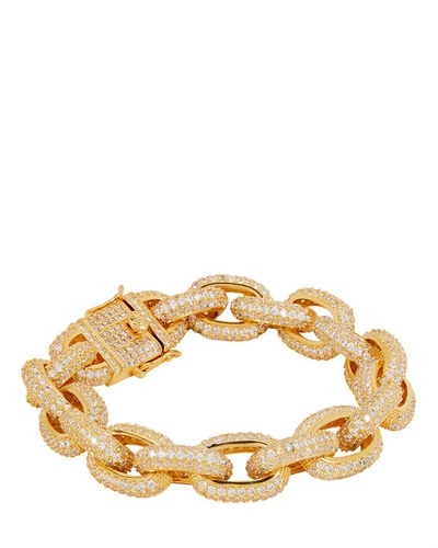 Luv Aj The Ozzie Gold-plated Crystal Bracelet