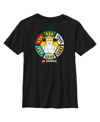 Fifth Sun Boy's Lego: Star Wars Use The Force Minifigures Child T-shirt In Black