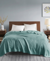 Madison Park Egyptian Cotton Blanket, Full/queen In Teal