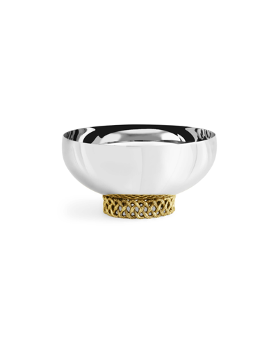 Michael Aram Small Love Knot Bowl In Silver-tone