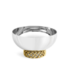 Michael Aram Medium Love Knot Bowl In Silver-tone