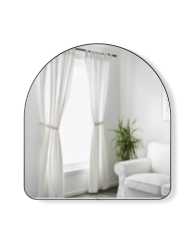 Umbra Arched Mirror, 34.25" X 36.25" In White