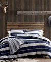 BASS OUTDOOR G.H. BASS RIVER STRIPE COMFORTER SET