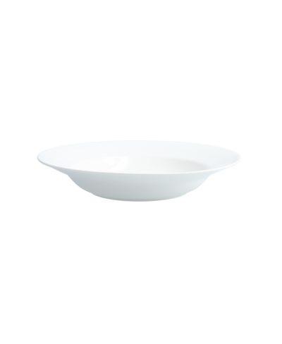 Fortessa Amanda White Embossed Set/4 Pasta Bowl 10.5"