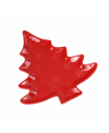 Euro Ceramica Winterfest Tree Platter In Multicolor