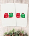 LINUM HOME CHRISTMAS SWEATERS EMBROIDERED 100 TURKISH COTTON HAND TOWELS