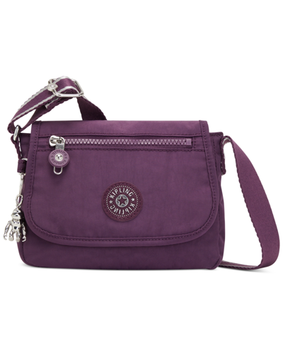 Kipling Sabian Mini Crossbody In Endless Plum