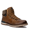 Reserved Footwear Gaspar Mens Leather Ankle Combat & Lace-up Boots In Tan
