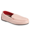 Isotoner Signature Women's Faux Leather Vivienne Moc Slippers In Evening Sand