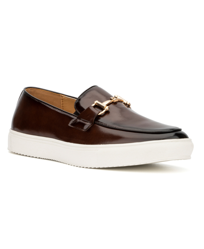 X-ray Men's Anchor Slip-on Loafers In Brown