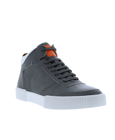French Connection Men's Dion High Top Sneakers Men's Shoes In Gray
